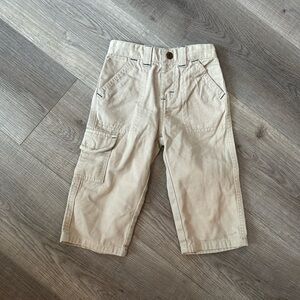 5/30$ WRANGLER toddler baby beige pants size 18months